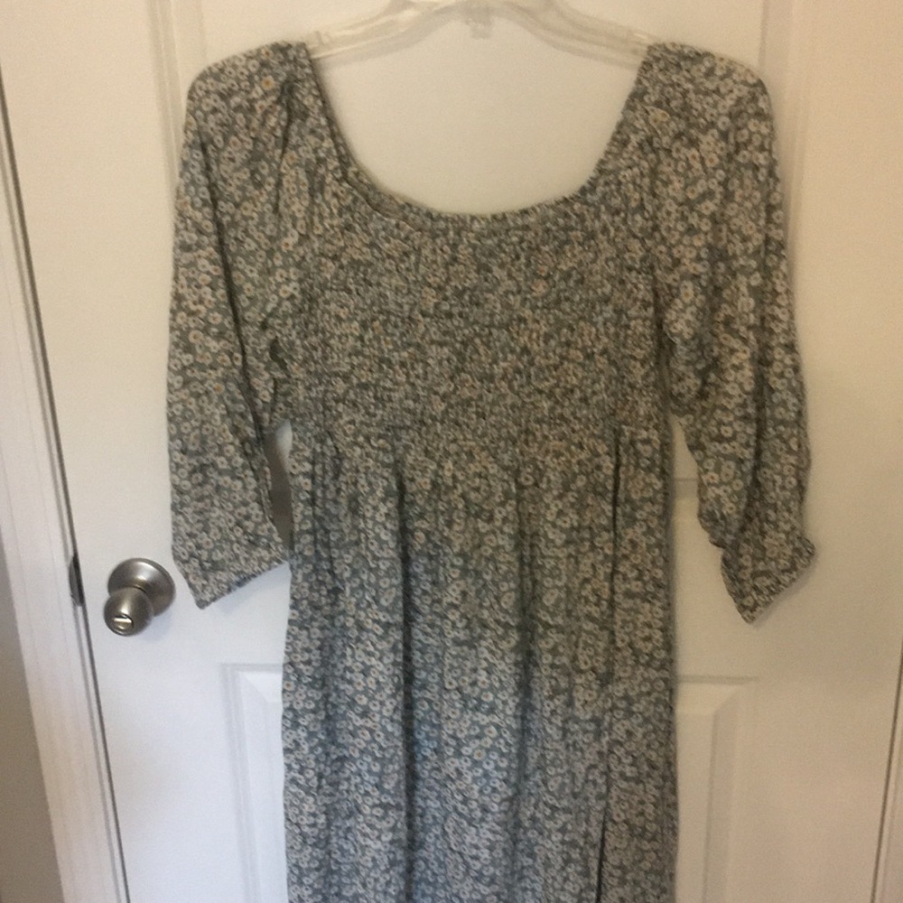 Floral off the shoulder dress